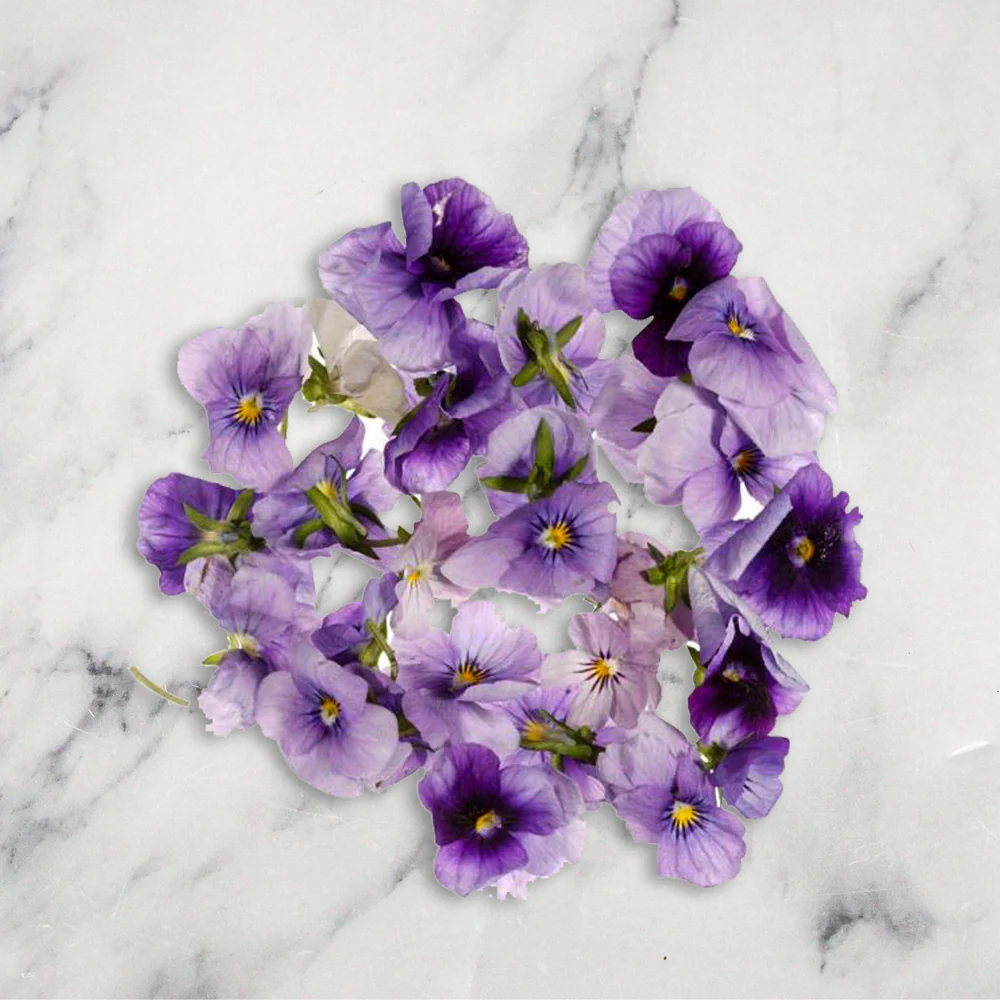 Viola Flowers, Edible, 1 x Punnet - Image 5