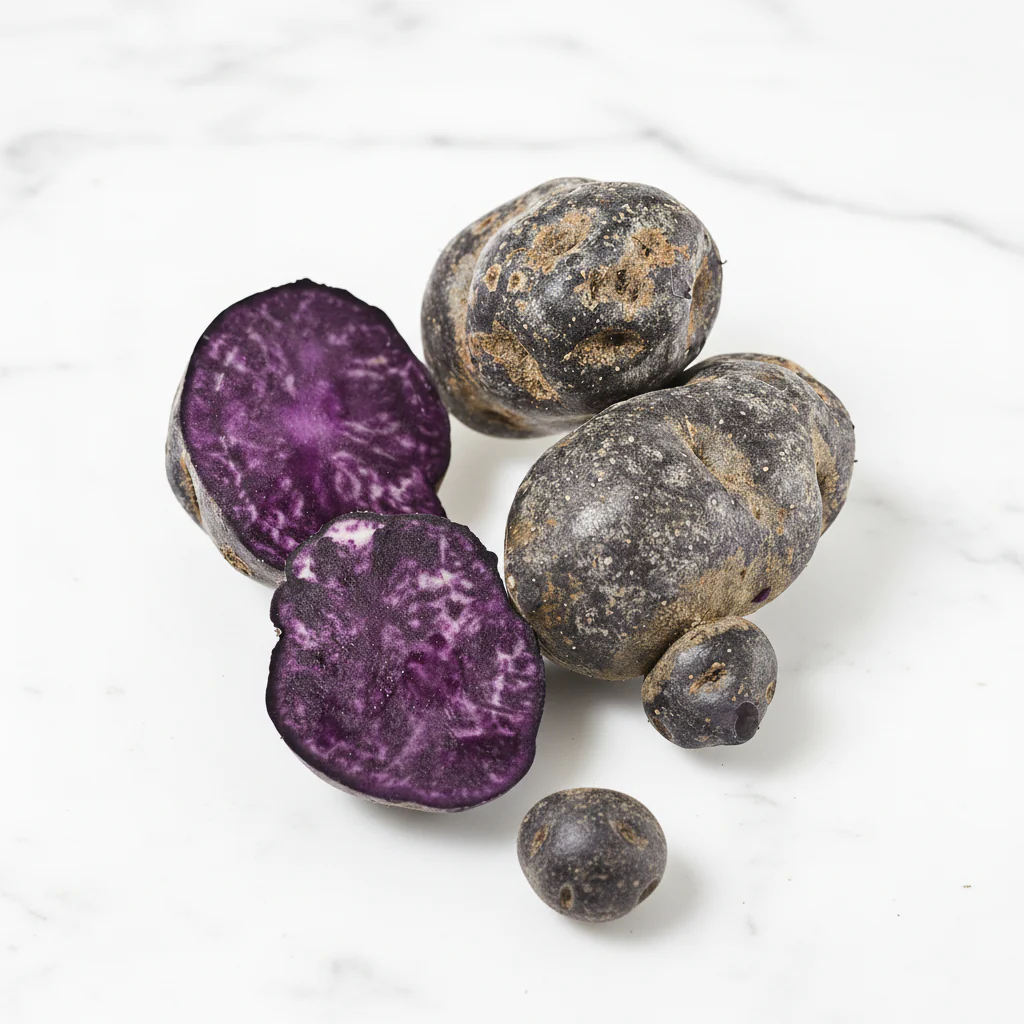 Vitelotte Purple Potatoes, 2kg