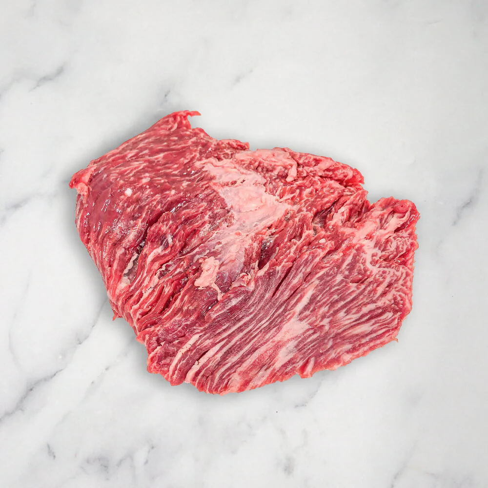 Wagyu 'Bavette' Flank Steak, BMS 6-7, Frozen, +/-500g