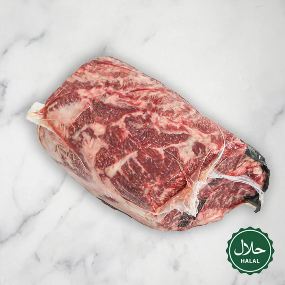 Wagyu Beef Ribeye, Halal, BMS 6-7, Fresh, +/-3kg - Image 2