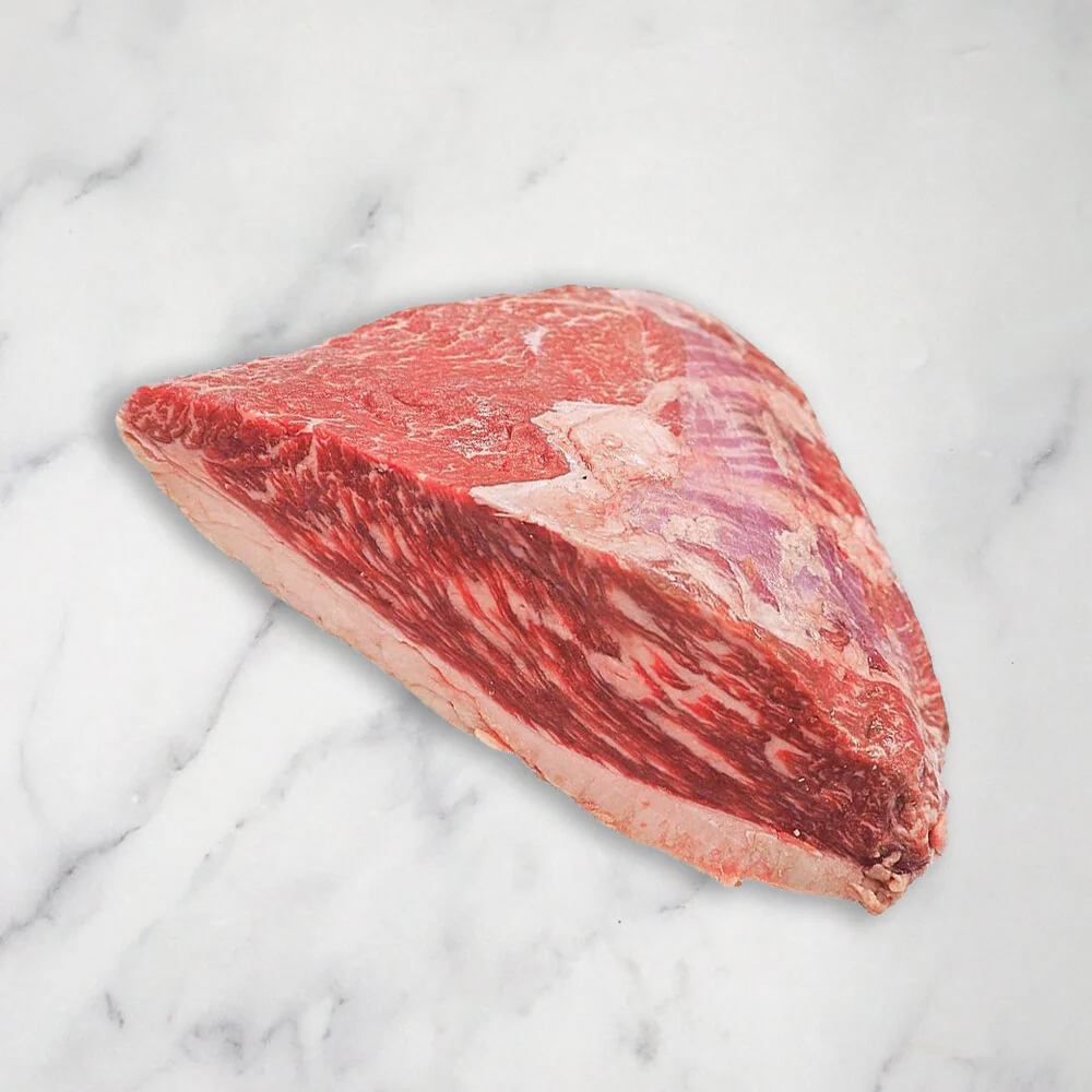 Wagyu Rump Cap Picanha, BMS 4-5, Frozen, +/-1.1kg