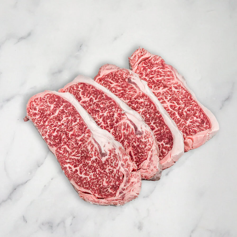 Wagyu Beef Sirloin, BMS 6-7, Frozen, 4 x 250g