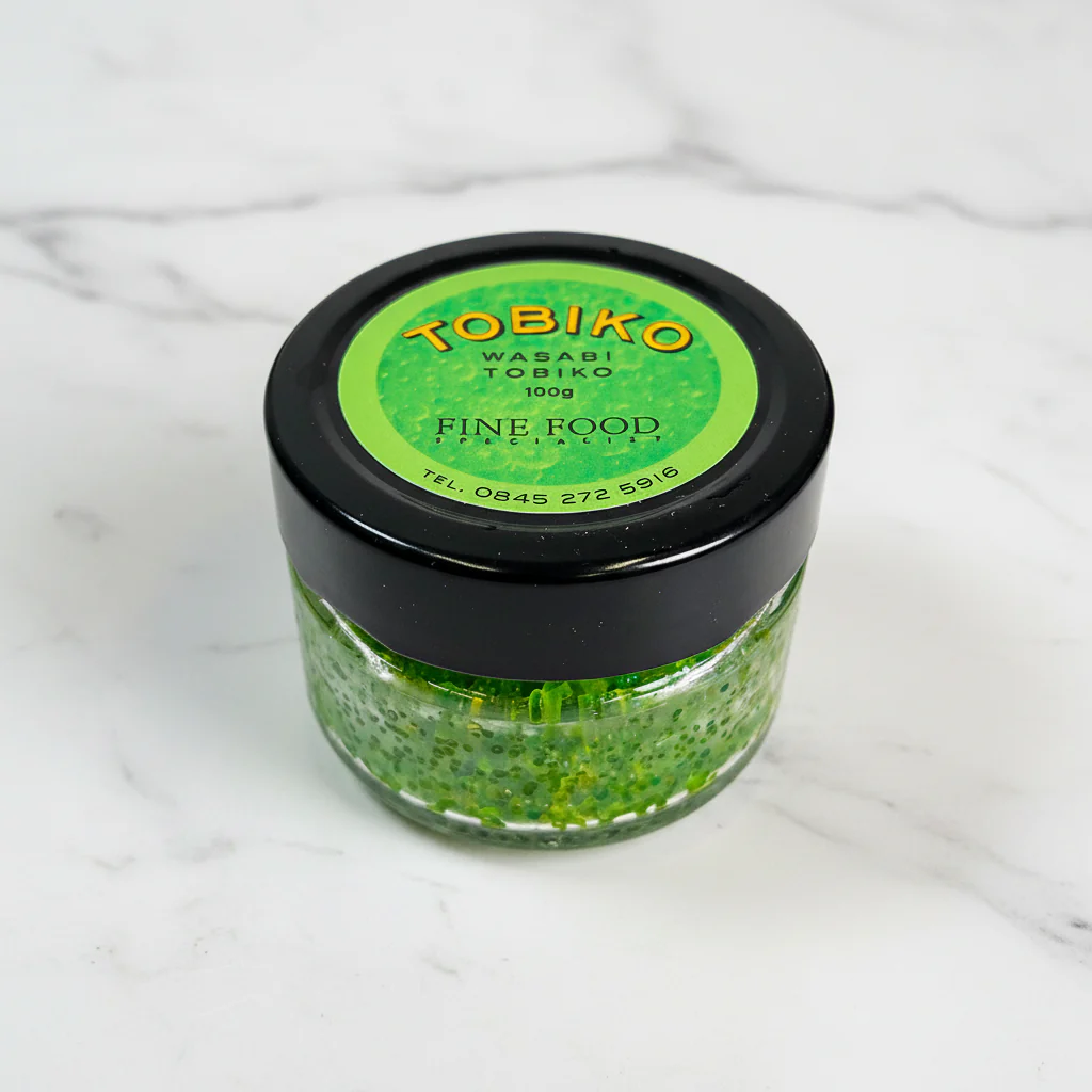 Wasabi Tobiko, Frozen, 100g