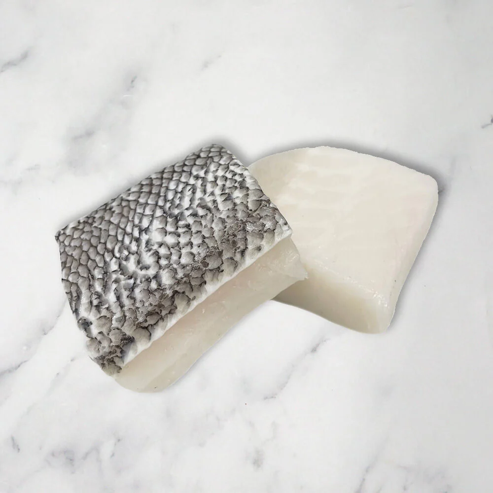 Wild Chilean Sea Bass Fillets, Frozen, 2 x +/-150g - Image 3