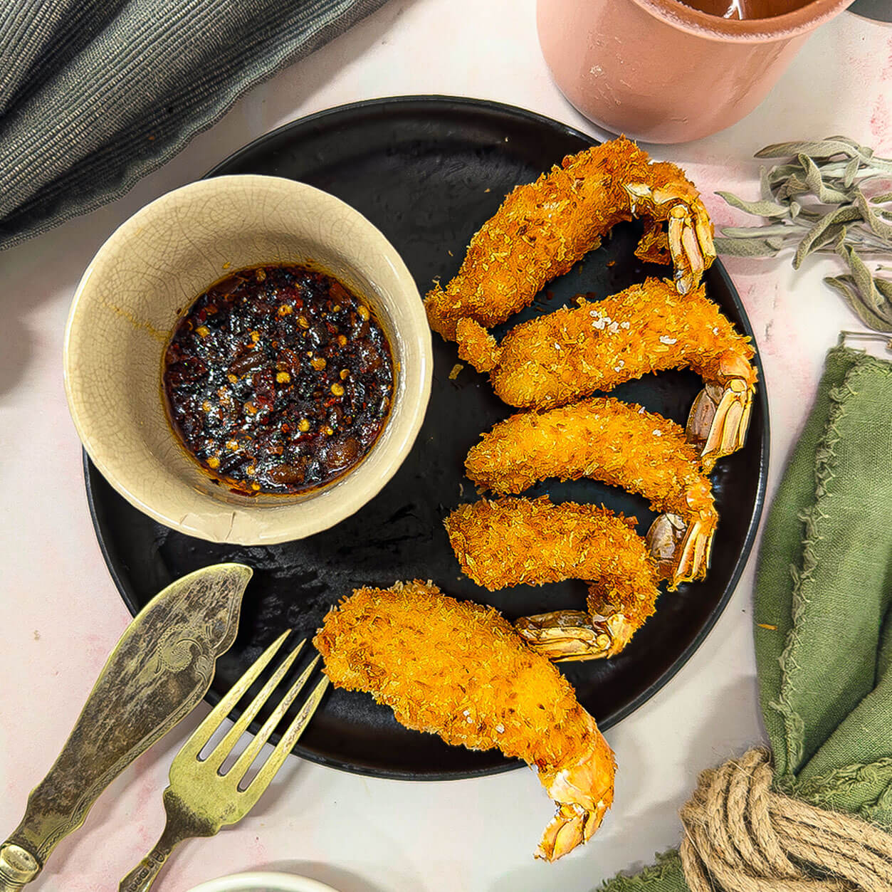 Wild Langoustine Tails, Raw & Frozen, +/-250g (+/-12 pcs) - Image 3