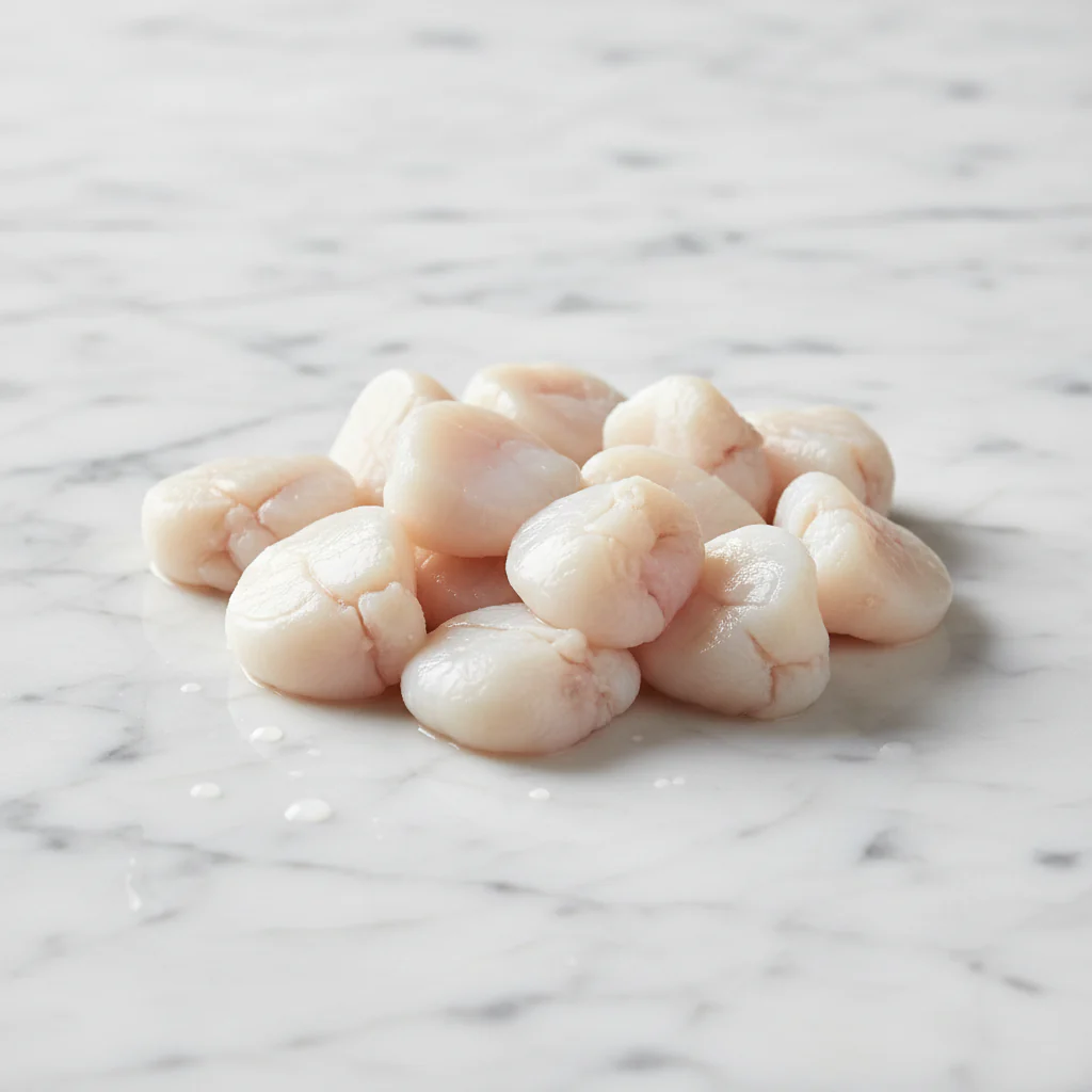 Wild Monkfish Cheeks, Frozen, 500g