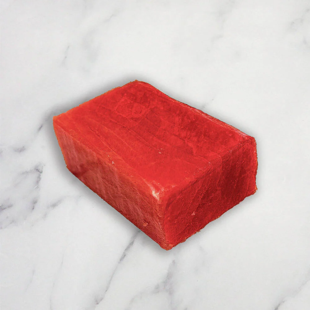Wild Yellowfin Tuna Saku Block, Sashimi Grade, Frozen, +/-300g - Image 2
