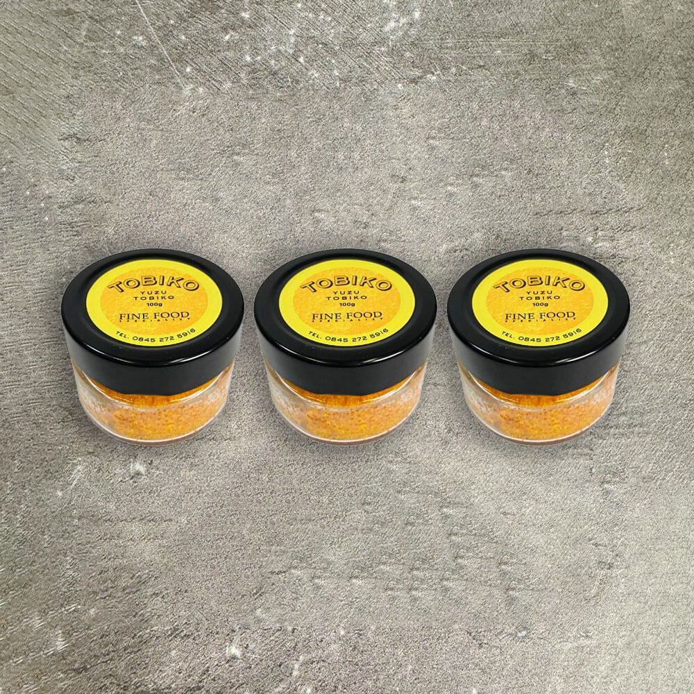 Yuzu Tobiko, Frozen, 3 x 100g - Image 2